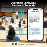 AI Language Translator Earbuds with Screen – 144 Languages | Real-Time Translation, Noise Cancelling, Waterproof Bluetooth Earphones thumbnail 2