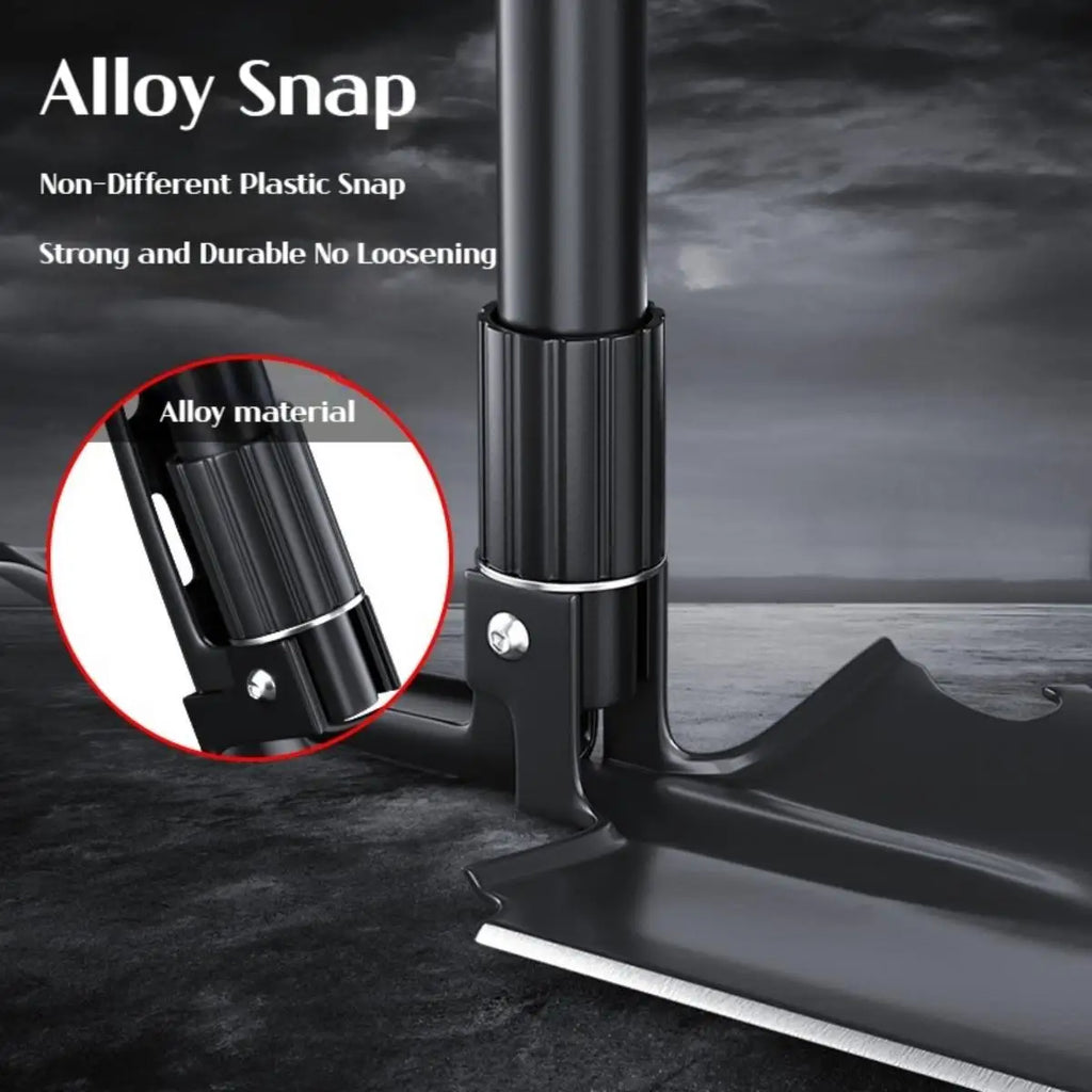 1pc Outdoor Small Foldable Camping Shovel – Multifunctional Hiking & Entrenching Tool