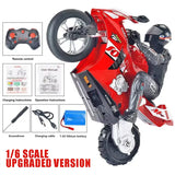RC Motorcycles 1:6 & 1:10 Electric High-Speed Remote Control Racing Motorcycle for Kids thumbnail 47