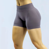 HISTELLO Women’s 4.5" Impact Fitness Biker Shorts – Low Waist Scrunch Butt Yoga & Gym Shorts thumbnail 15