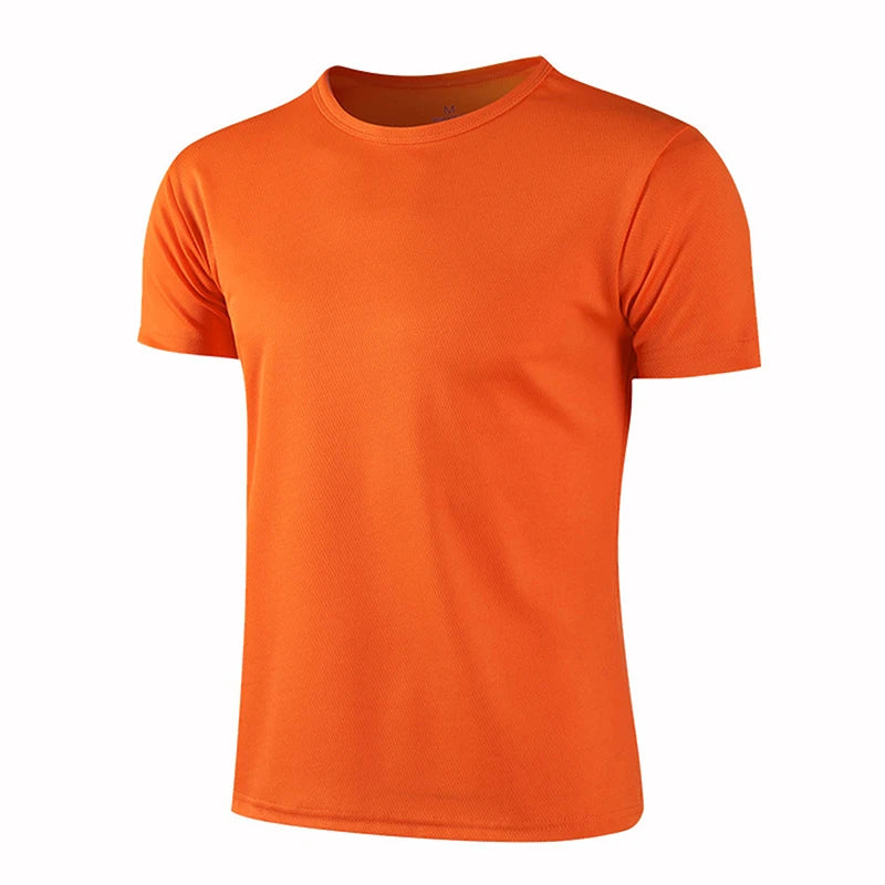 Quick Dry Short Sleeve Sports T-Shirt for Men and Women – Breathable Fitness & Running Tee