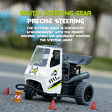 ZWN S810 Three-Wheel RC Car with Lights and Spray – 2.4G High-Speed Electric Remote Control Motorcycle Toy for Kids thumbnail 4