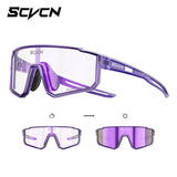 SCVCN Kids Photochromic Cycling Sunglasses UV400 TR90 Lightweight Sports Glasses for Boys and Girls Age 6–14 thumbnail 33