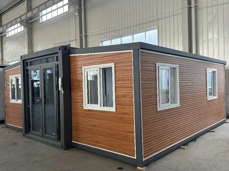 Expandable Prefab Container House 20ft 30ft 40ft Portable Steel Modular Home