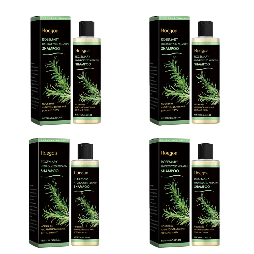 Rosemary Shampoo for Hair Growth, Anti-Dandruff, Soothing Scalp, Repair Split Ends, Nourishing Plant Extracts – 100ml