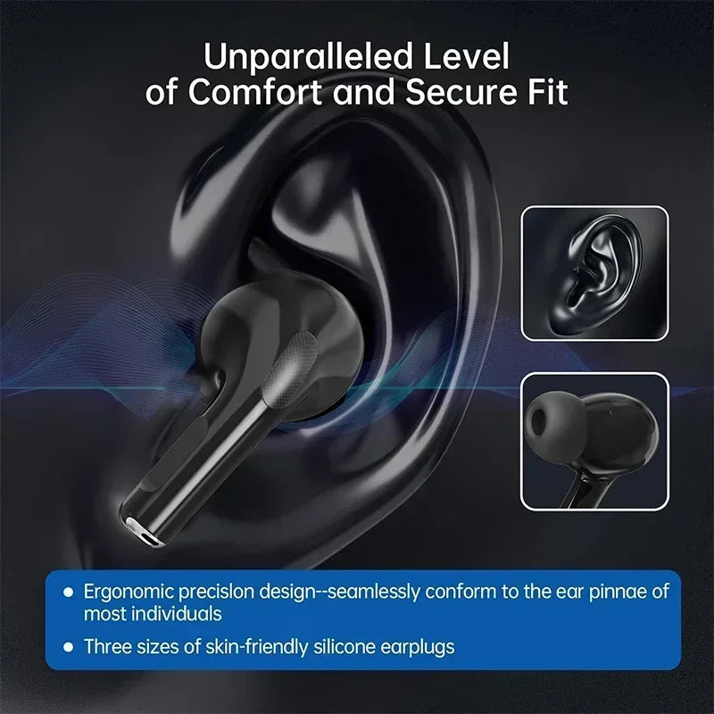 AI Language Translator Earbuds with Screen – 144 Languages | Real-Time Translation, Noise Cancelling, Waterproof Bluetooth Earphones