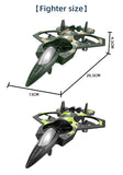 K500 MAX 2.4G Remote Control Fighter Jet Drone with Screen & 360° Rolls thumbnail 41