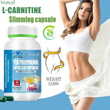 HABUMAMA L-Carnitine Belly Fat Burner Capsules 60pcs – Weight Loss & Bloating Support for Women and Men thumbnail 2
