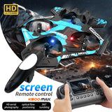 K500 MAX 2.4G Remote Control Fighter Jet Drone with Screen & 360° Rolls thumbnail 2