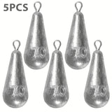 Premium Teardrop Fishing Weights Sinkers – 10 Sizes Lead Drop Shot Weights with 360° Swivel for Freshwater & Saltwater thumbnail 19