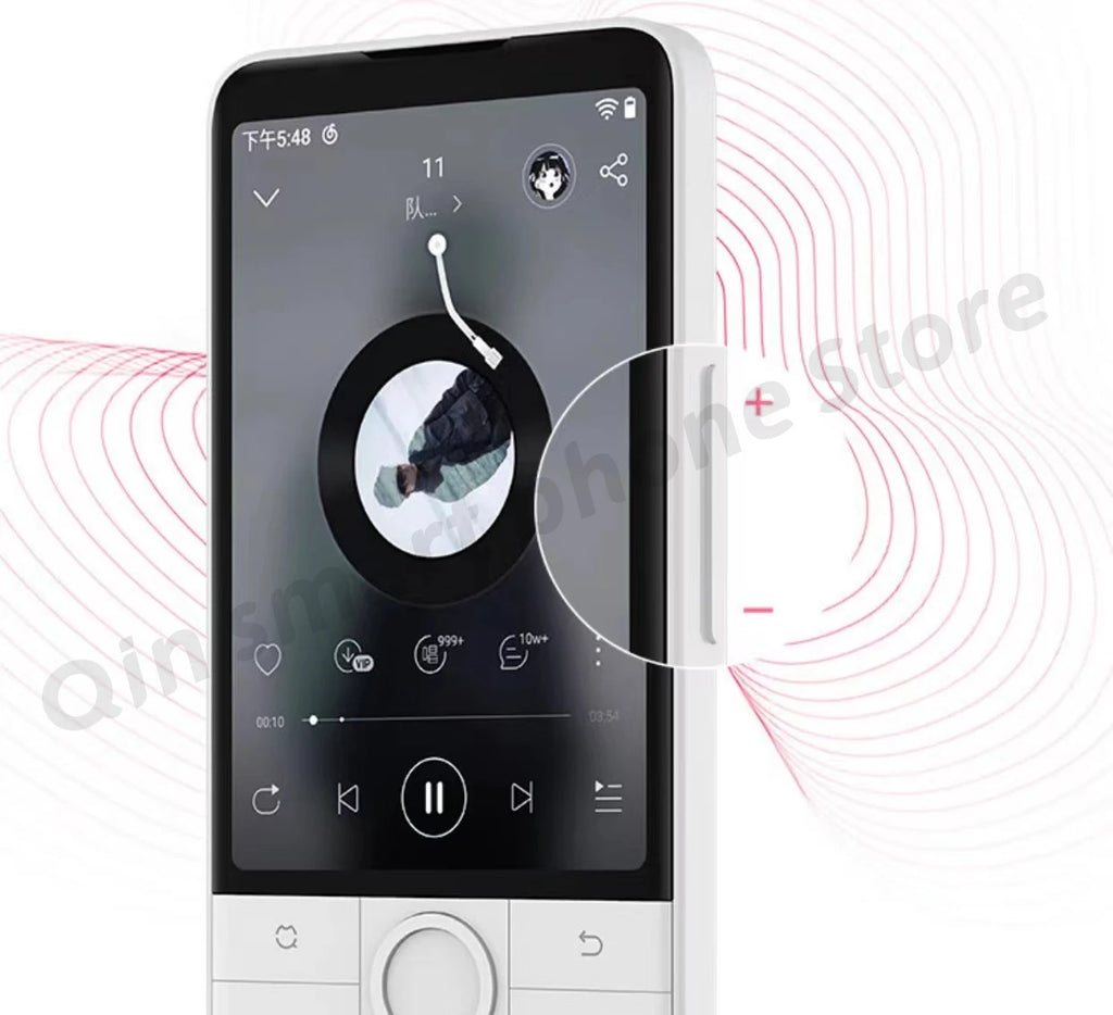 Qin F22 Pro Smart Touch Screen Phone 4GB RAM 64GB ROM Android Global Version 3.5" Display 5G WiFi