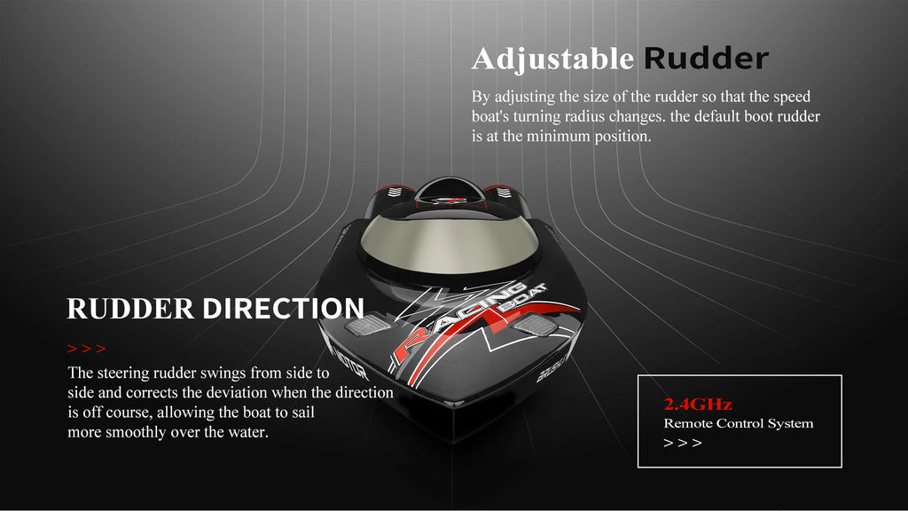 WL916 / WL912-A RC Speedboat 2.4GHz High-Speed Remote Control Racing Boat for Kids