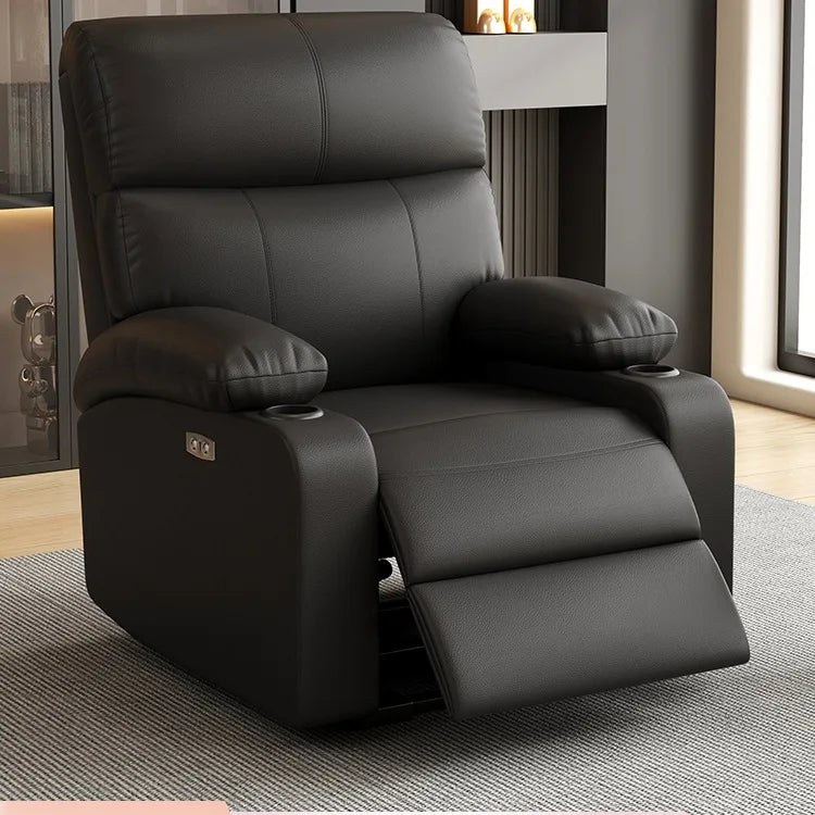 Multifunctional Electric Recliner Sofa Cabin – Single Rocking Rotating Lazy Chair for Living Room and Manicure Use