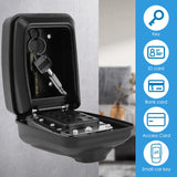 Password Lock Box – Anti-theft Wall-mounted Key & Card Safe thumbnail 2