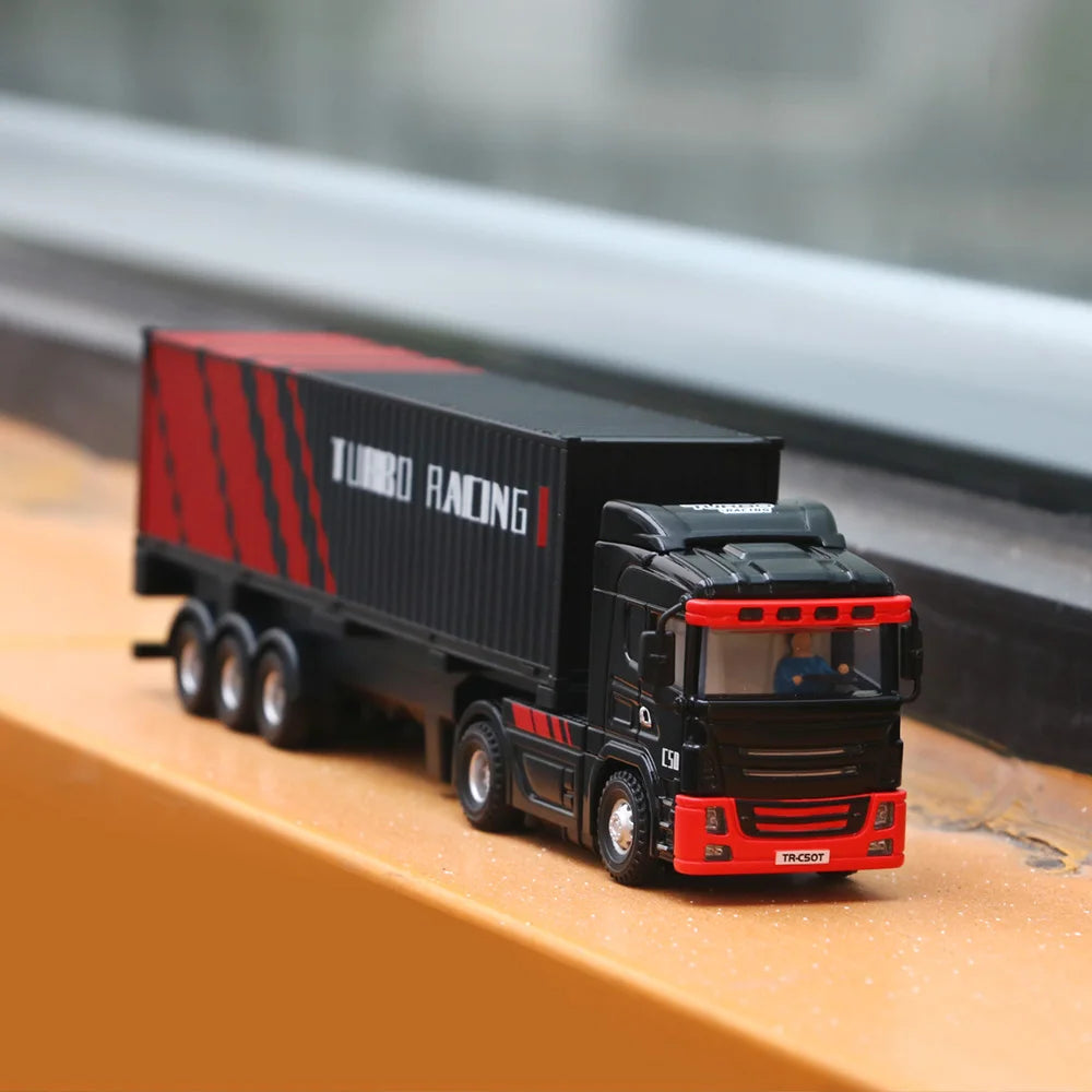Turbo Racing C50-T 1:76 Remote Control Truck with Lights and Horn – RTR Version