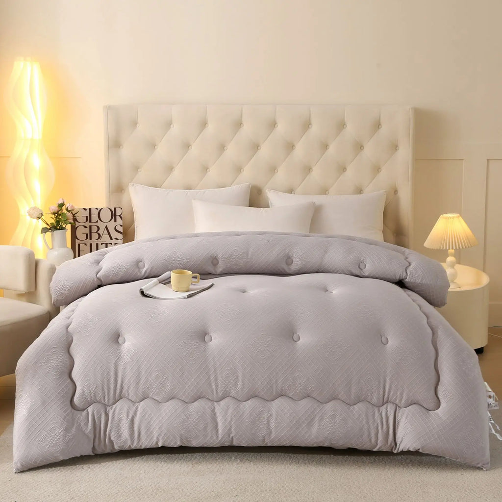 A-Class Australian Wool Quilt Thick Warm Winter Doona Four Season Quilted Quilt Core