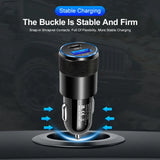 Mini 70W PD QC 3.0 Fast Charging Car Charger USB Type-C Dual Port Adapter thumbnail 6