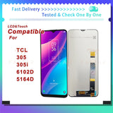 6.52" LCD Touch Screen Digitizer Assembly Replacement for TCL 305 305i 5164D thumbnail 1
