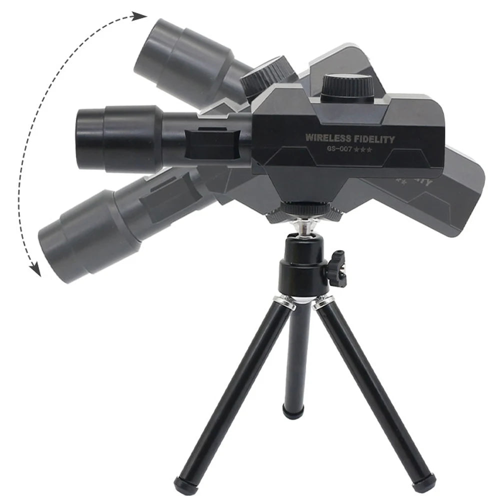 WiFi Digital Telescope 70X Zoom with 2MP Camera & 1080p Video | Mobile Detective Crosshairs Positioning | Lightweight & Portable Design