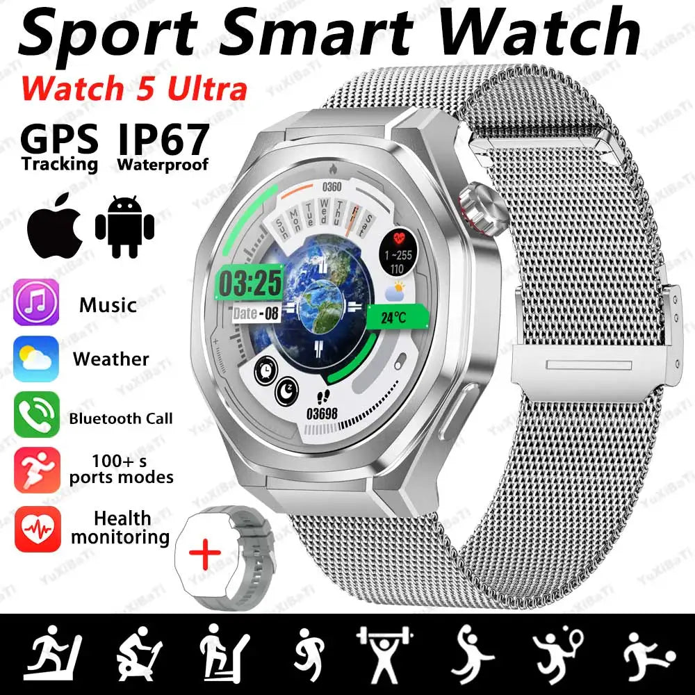 Huawei GT5 Pro Smart Watch for Men — 2025 Edition
