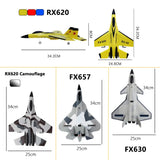 RC Foam Aircraft SU-35 Fighter Plane 2.4G Remote Control Glider for Kids and Adults thumbnail 2