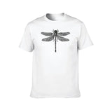 Men’s Dragonfly Print T-Shirt – Quick-Dry Cotton Casual Tee thumbnail 9