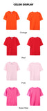100% Cotton Women’s Loose Fit O-Neck T-Shirt – Casual Short Sleeve Summer Top thumbnail 19