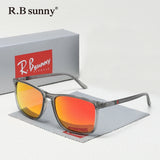 Classic Rectangle Polarized UV400 Sunglasses for Men and Women – Driving & Fishing Eyewear thumbnail 1