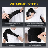 Wireless Shoulder Heating Pad With Massage 6 Temperature Levels App Control 5000mAh Battery AMH02 thumbnail 15