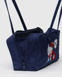 Large Capacity Square Shoulder Bag – Casual Canvas Bowler Handbag for Everyday Use thumbnail 26