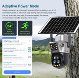LS VISION Dual Screen Solar Camera 10X Zoom Outdoor WIFI/4G PTZ CCTV with Light Alarm thumbnail 25