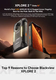 Blackview XPLORE 2 5G Rugged Smartphone, 6.73" AMOLED Display, 20000mAh Battery, 120W Fast Charge, 50MP Camera, Outdoor Mobile Phone thumbnail 7