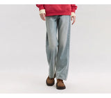 Semir Women’s Vintage Wide-Leg Jeans 2025 Spring Soft Cotton Denim Trousers thumbnail 15