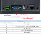 Huaqingjun 4.3 Inch LCD Touch Screen Ethernet RS485/232 HMI for PLC DC19-30V LAN RJ45 thumbnail 13