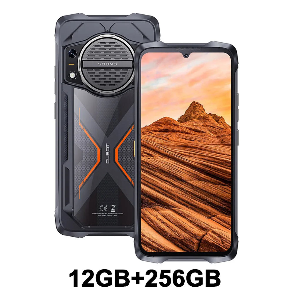Cubot KingKong Power 3 Rugged Smartphone – Android 14, 10200mAh, 6.72" 120Hz Display, 24GB+256GB, 123dB Speaker