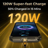 OUKITEL WP30 Pro 5G Rugged Smartphone Android 13 – 24GB + 512GB, Dual Display, 11000mAh, 120W Fast Charge thumbnail 2