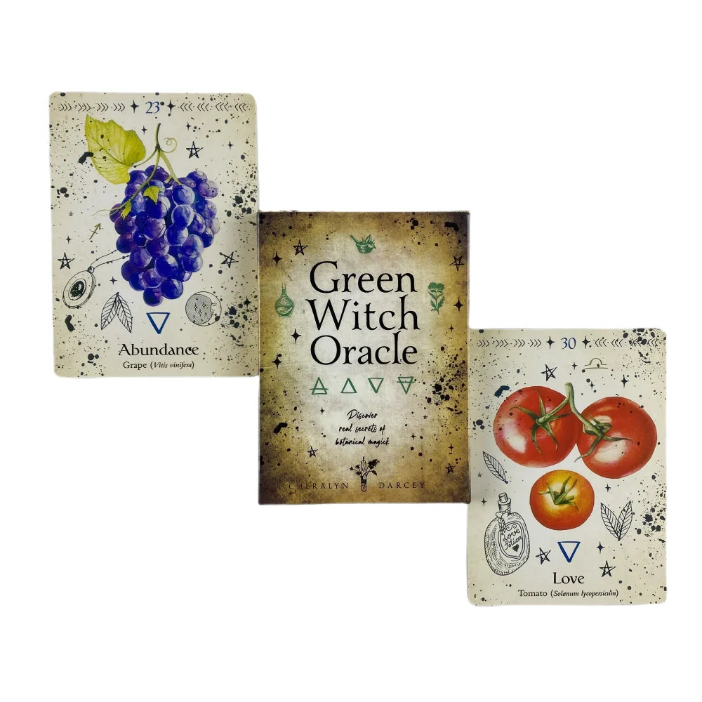 Green Witch Oracle Cards – Fortune-Telling & Divination Deck