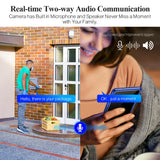 Techage 16CH 8MP Dual Lens PTZ POE CCTV Camera System with Human Detection and Two-Way Audio thumbnail 4