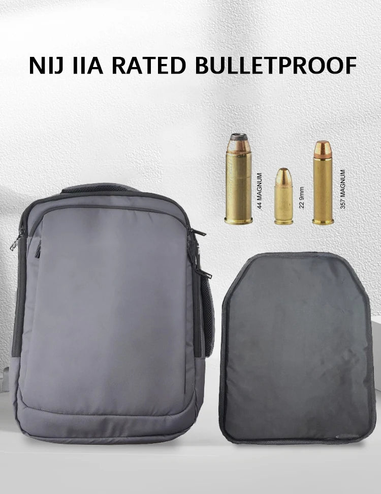 CKY Level II Bulletproof Backpack for Men – Standalone Ballistic Protection