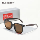 Fashion Vintage UV400 Rectangle Sunglasses – Wooden Frame Classic Travel & Driving Eyewear for Men thumbnail 10