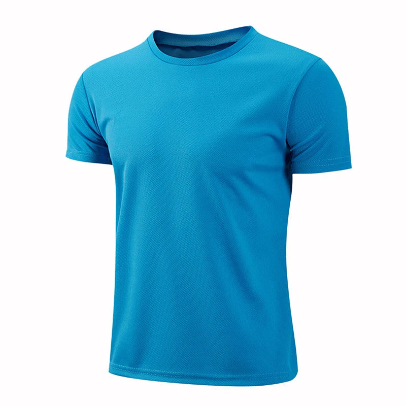 Quick Dry Short Sleeve Sports T-Shirt for Men and Women – Breathable Fitness & Running Tee