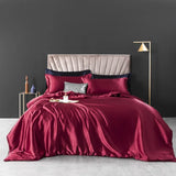 100% Pure Silk Bedding Set – Luxury Duvet Cover, Bed Sheet & Pillowcases thumbnail 2