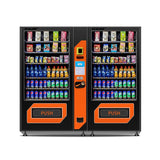 Big Capacity Snacks & Drinks Vending Machine with Refrigerator, QR Code & Coin Changer thumbnail 1