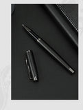 BAOKE T18/T19/T20 Black & Grey Fountain Pen Gift Set with Ink Bottle and 6 Cartridges – Stainless Steel Nib Metal Office Pen thumbnail 19