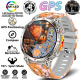 Outdoor Sports Smartwatch for Men – GPS, 1.56-inch AMOLED, 5ATM Waterproof, 650mAh Battery, Compass & HD Call thumbnail 46