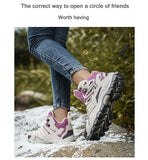 Winter Women’s Velvet Warm Hiking Shoes – Waterproof, Durable & Built for Adventure thumbnail 9