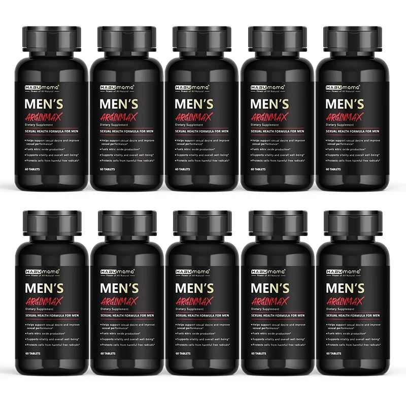 L-Arginine Male Enhancing Supplement 60 Tablets – Performance, Strength and Endurance Support