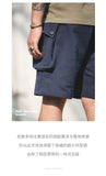 Maden Men’s Japanese P44 Knitted Cargo Shorts with Large Pockets – Summer Amekaji Workwear Shorts thumbnail 14