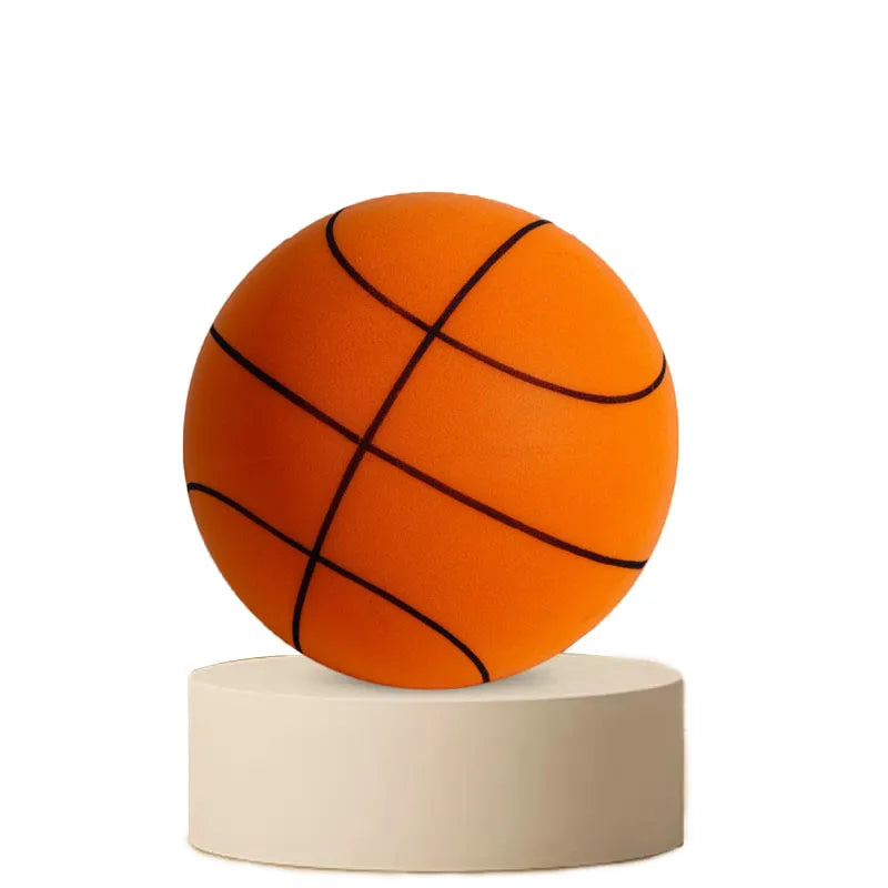Silent Mute Basketball High-Density PU Indoor Training Ball – 18cm / 22cm
