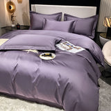 Luxury 100% Egyptian Cotton Bedding Set – Duvet Cover & Pillowcases, Soft Bed Linen for Double, Queen, King Size Beds thumbnail 24